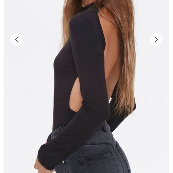 Open back bodysuit - Picture 3 of 3